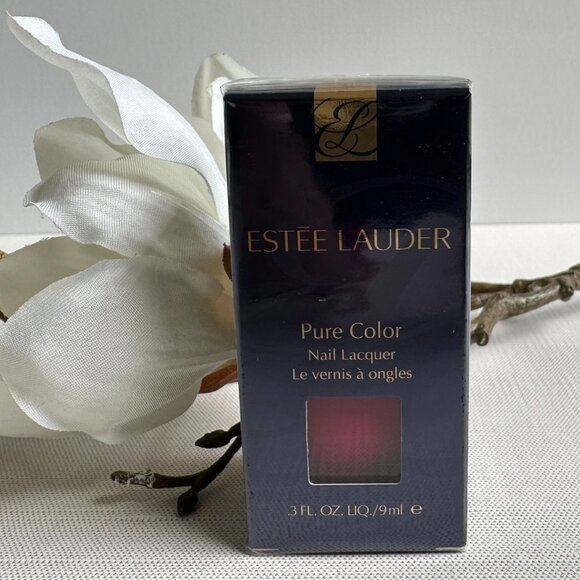 Estee Lauder Pure Color Nail Lacquer Dominant New In Box - Picture 1 of 8